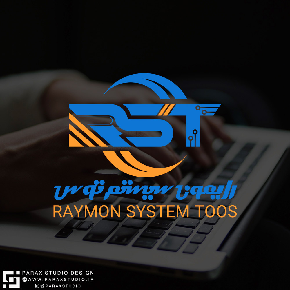 طراحی لوگو رایمون سیستم توس